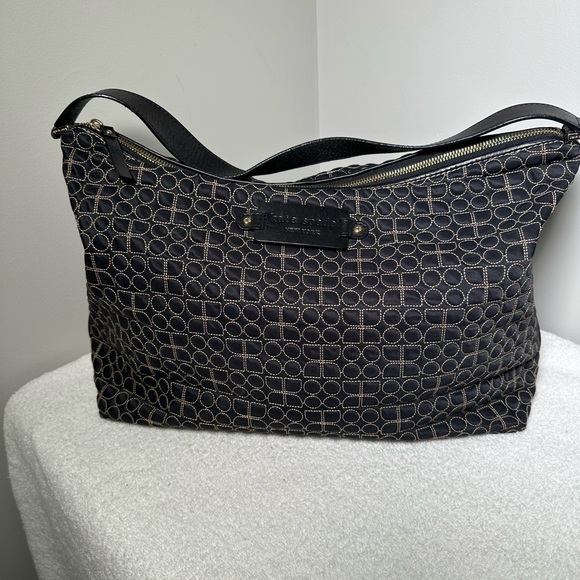 kate spade Handbags - Kate Spade Black Dot Noel Handbag